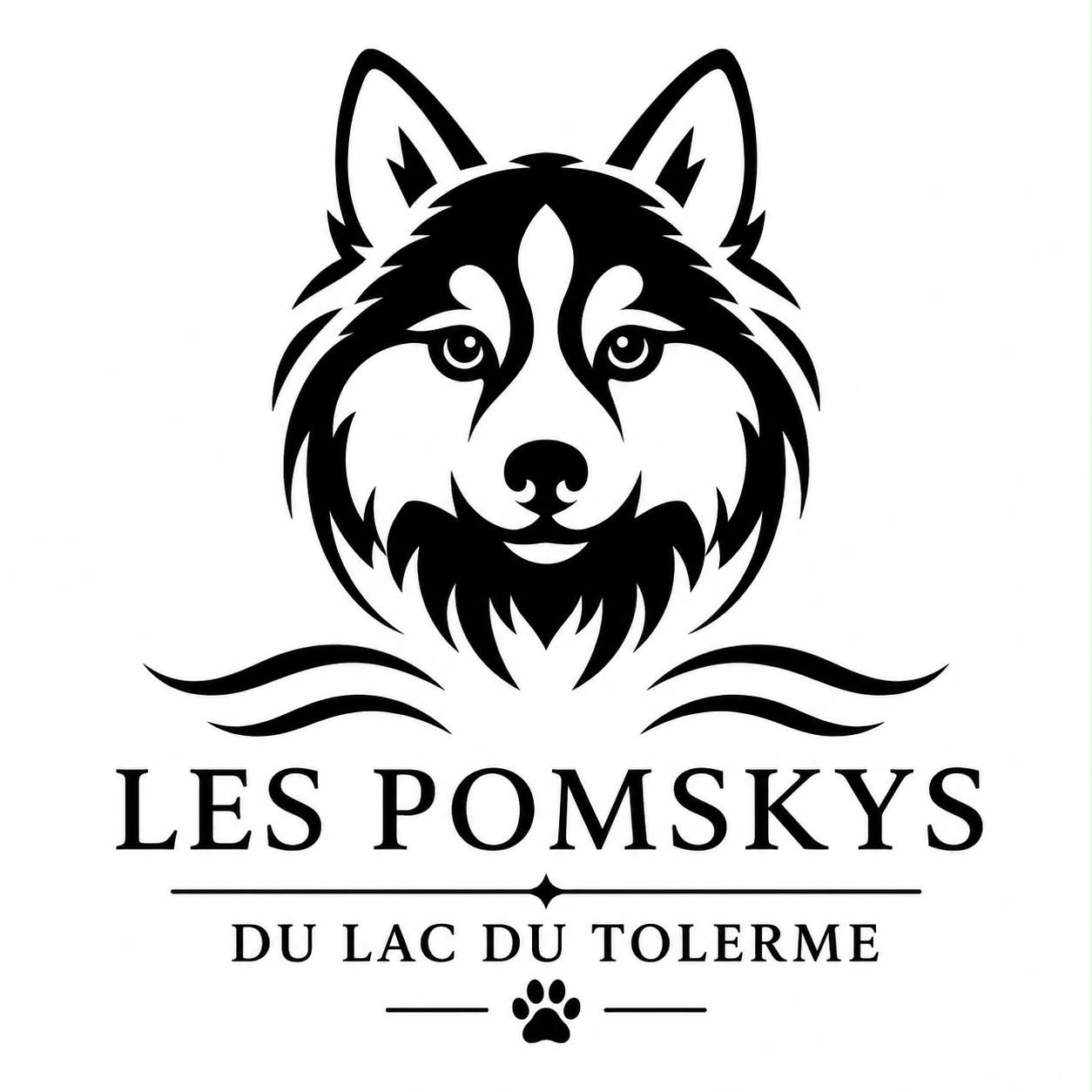 Logo Pomsky du Lac du Tolerme